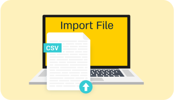 Synchronization of user lists and importing lists from other systems